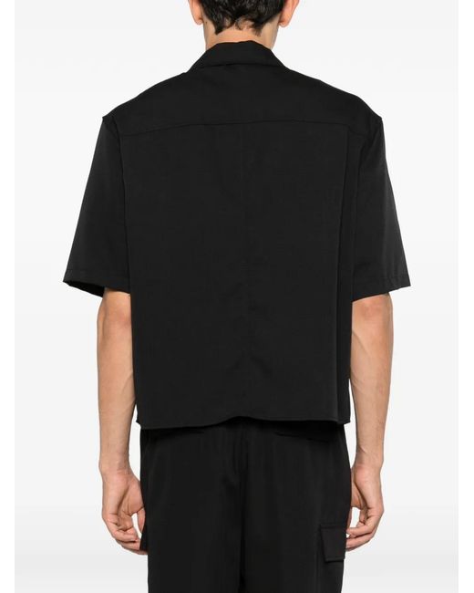 Imperial Black Button Shirt for men