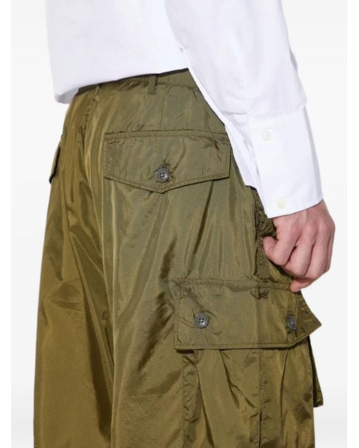 Bermudas Cargo Con Botones Engineered Garments de hombre de color Green