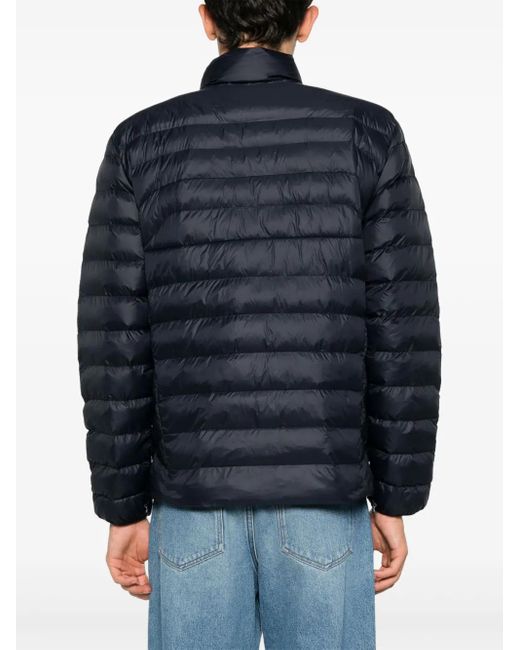 Polo Ralph Lauren Blue Polo Pony-Embroidery Padded Jacket for men