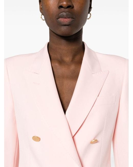 Tagliatore Pink Double-breasted Suit
