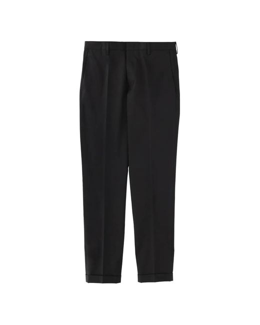 Paul Smith Black Cuffed Trousers for men