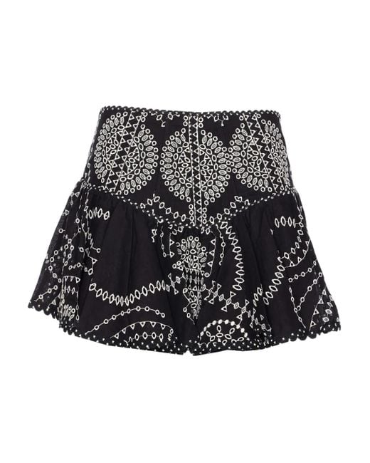 Charo Ruiz Black Marli Minirock