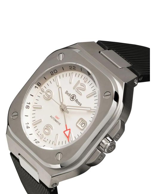 Orologio Br-05 Gmt 41Mm di Bell & Ross in Gray da Uomo