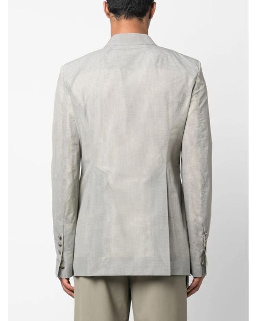 Blazer Con Botones Rick Owens de hombre de color Gray