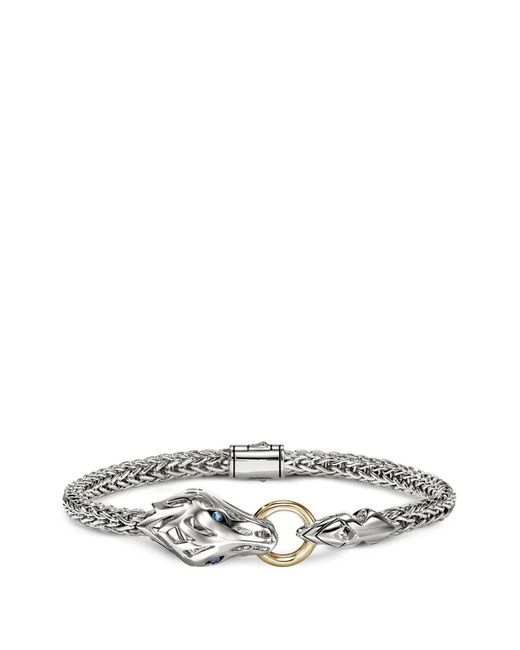 John Hardy White Naga Sterling Bracelet