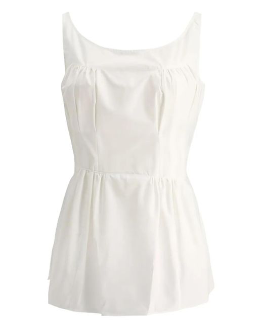Aspesi ノースリーブ トップ White