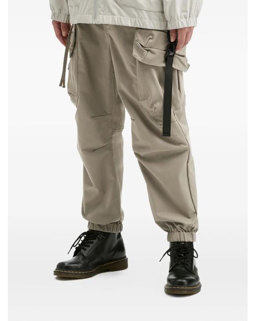 Musium Div. Gray Cargo Tapered Trousers for men