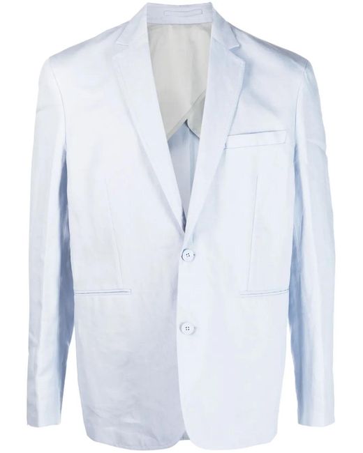 Orlebar Brown Blue Ullock Poplin Blazer for men
