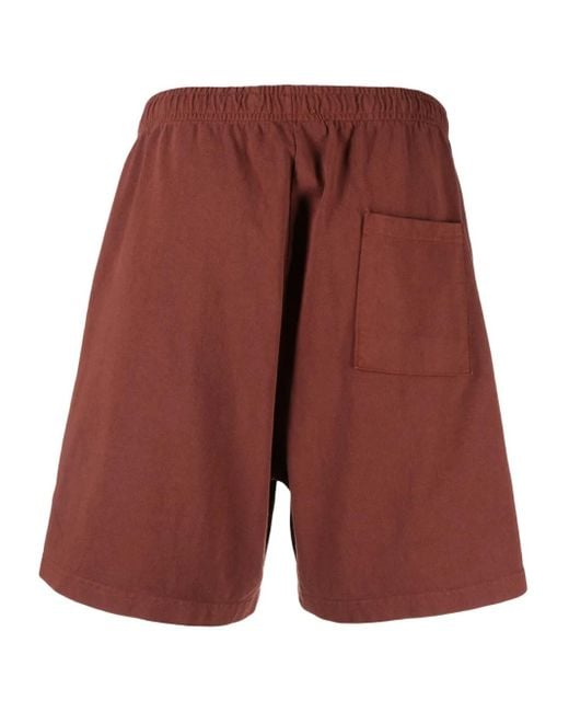 Sporty & Rich Red 94 Country Club Gym Shorts for men