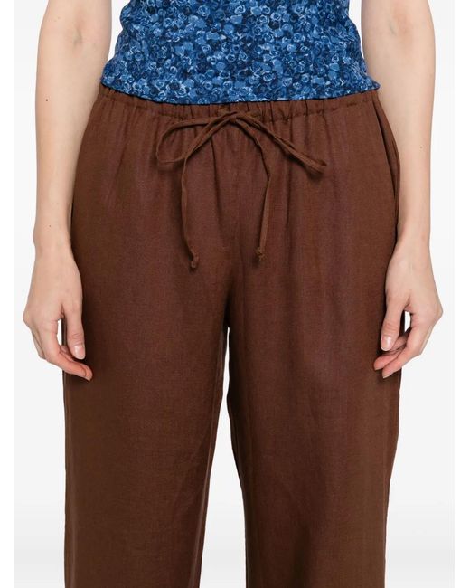 Reformation Brown Olina Pants