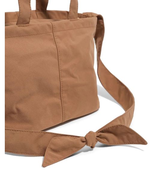 Bimba Y Lola Brown Knot-Detail Cross-Body Bag