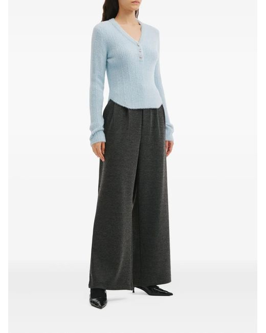 B+ AB Gray Pleated Trousers