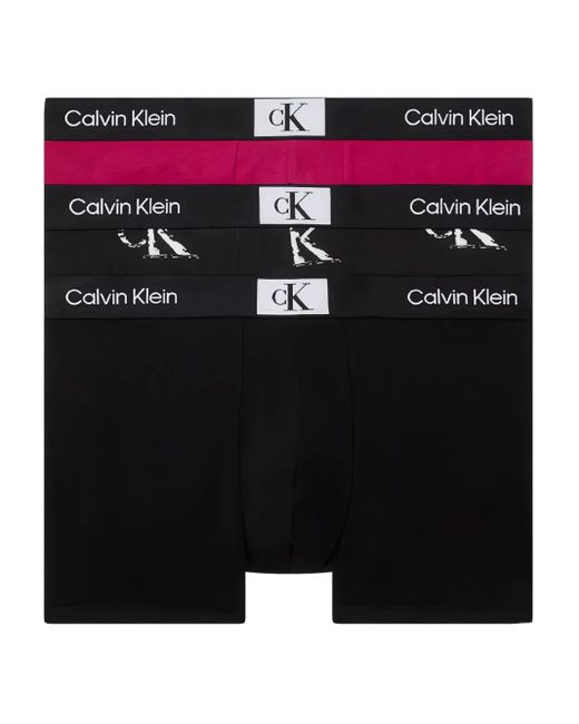 Calvin Klein Black Ck96 Boxers (Pack Of Three) for men
