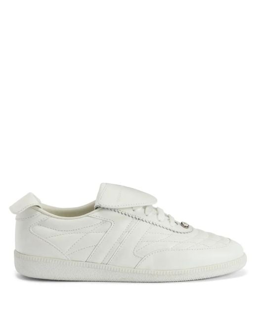 Giuseppe Zanotti White League Leather Sneakers for men