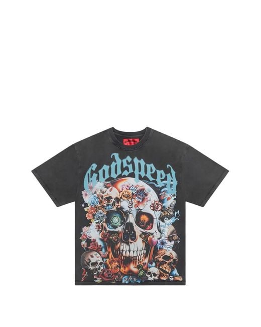 Godspeed Multicolor Printed T-Shirt for men