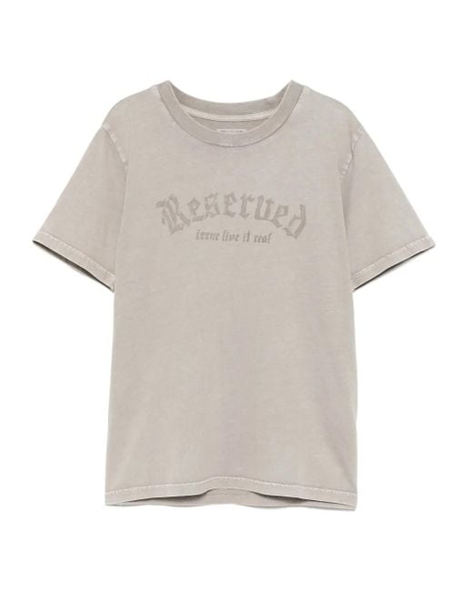 Izzue White T-Shirt Mit Grafischem Print