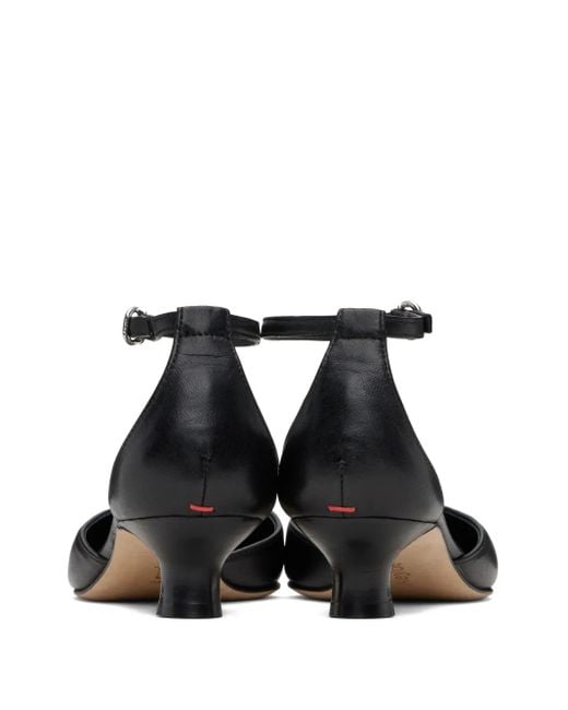 Aeyde Black T-Bar Pumps