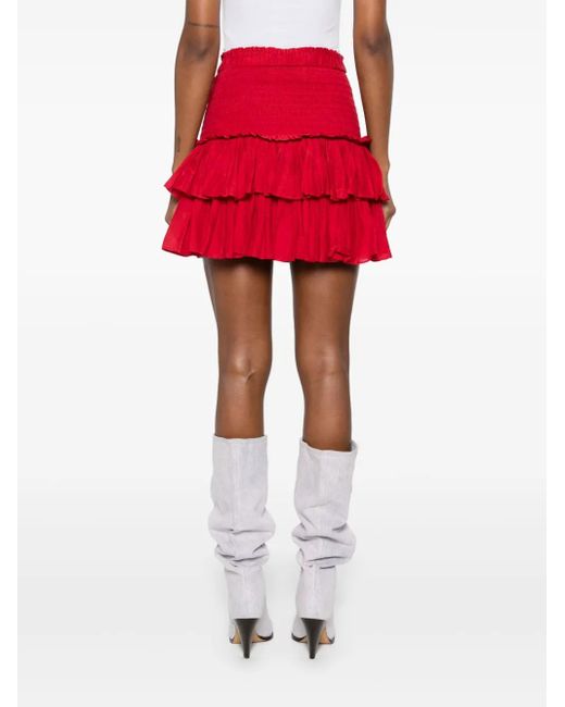 Isabel Marant Naomi ミニスカート Red