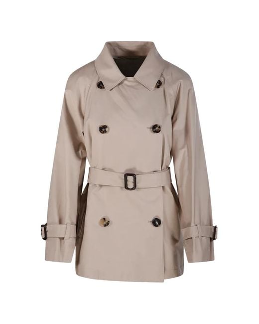 Max Mara Natural 'Maxmara Thecube' 'Calle' Raincoat