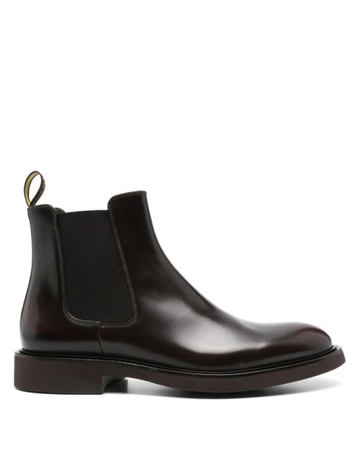 Bottines À Détails De Surpiqûres Doucal's pour homme en coloris Black