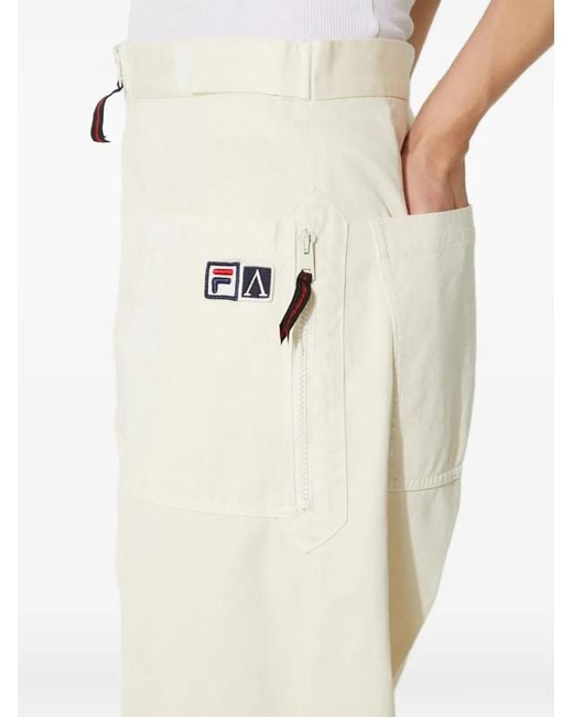 Fila Natural Patch-Pocket Trousers