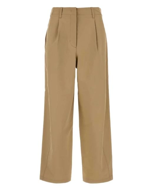 Herno Natural Laminar Wide-Leg Pants