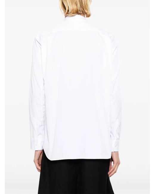 Comme des Garçons Blue Panel Shirt for men