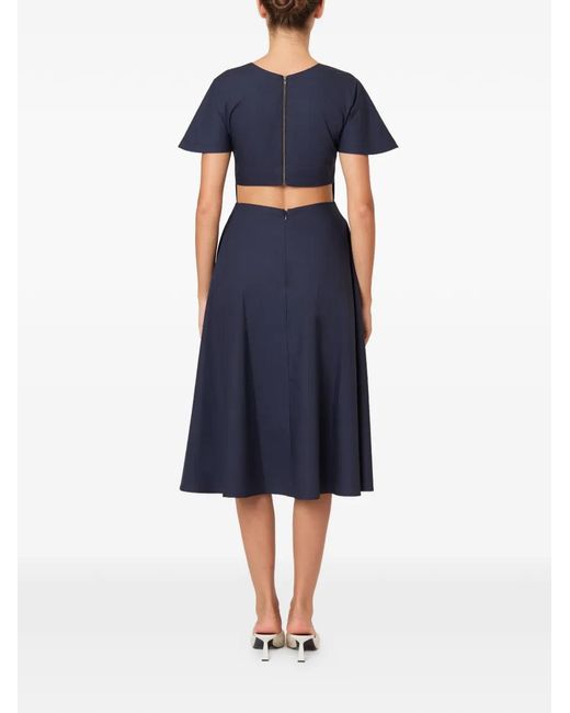 Rosie Assoulin Buttercup Dress in Blue | Lyst Australia Rosie Assoulin Buttercup Dress in Blue | Lyst Australia