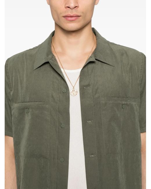 Camicia Military Work di Jonathan Simkhai in Green da Uomo