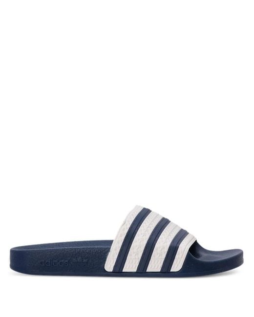 Adidas Blue Adilette Slides