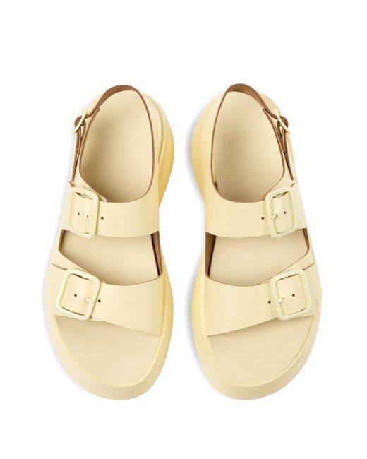 Camper Natural Tasha Buckle Sandals
