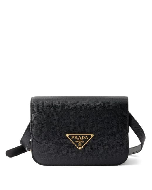 Borsa A Spalla di Prada in Black