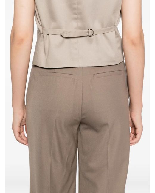 BLAKLACE Natural Button-Up Vest