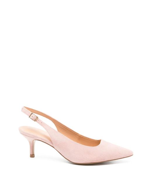 Marella Pink Pointed Slingback Heeled Pumps