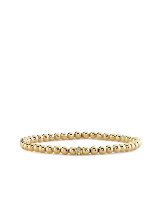 Sydney Evan White 14K Rondelle Diamond Bracelet