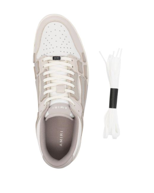 Amiri Skel Sneakers aus Leder in White für Herren