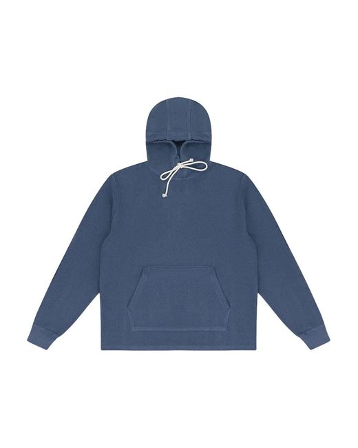 Aimé Leon Dore Blue Herringbone Hoodie for men
