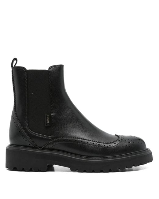 Twinset Black 40Mm Elastic-Panel Chelsea Boots