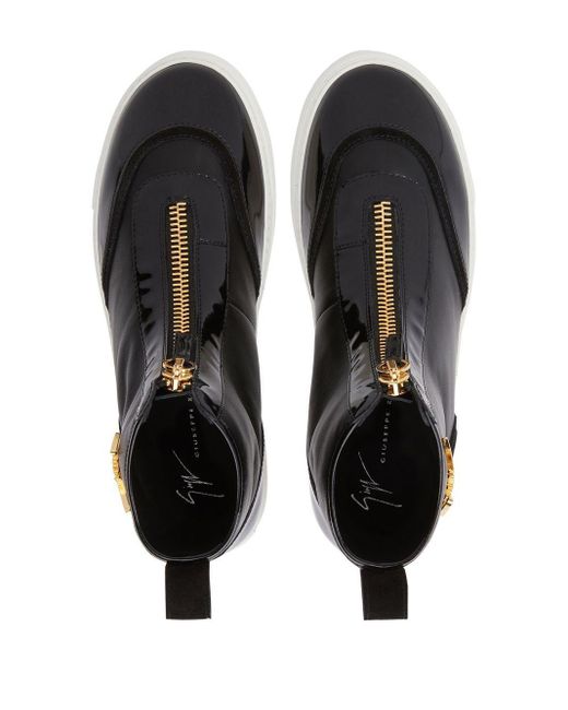 Giuseppe Zanotti Black Zenas Sneaker Boots