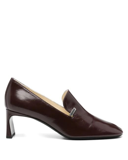 Phoebe Philo Brown 60Mm Leather Pumps