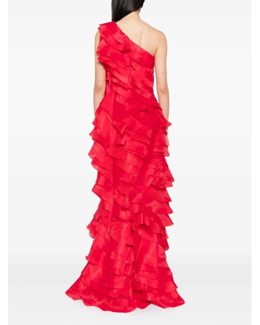 Saiid Kobeisy Layered Organza Dress