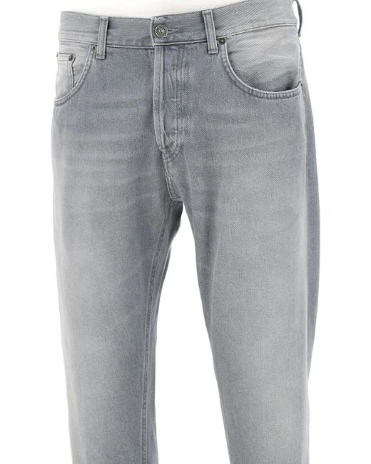 メンズ Dondup Dian ストレートジーンズ Gray