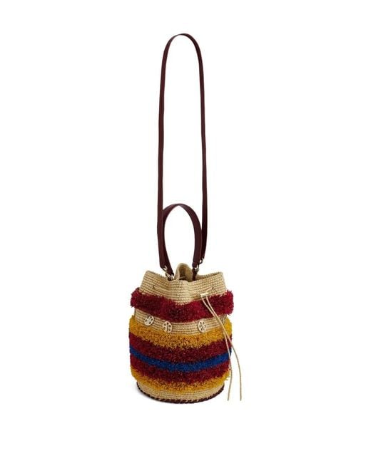 Borsa A Secchiello di Rabanne in White