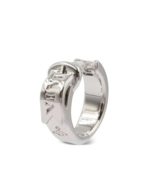 Vivienne Westwood Metallic 2020S Huggie-Hoop Earrings