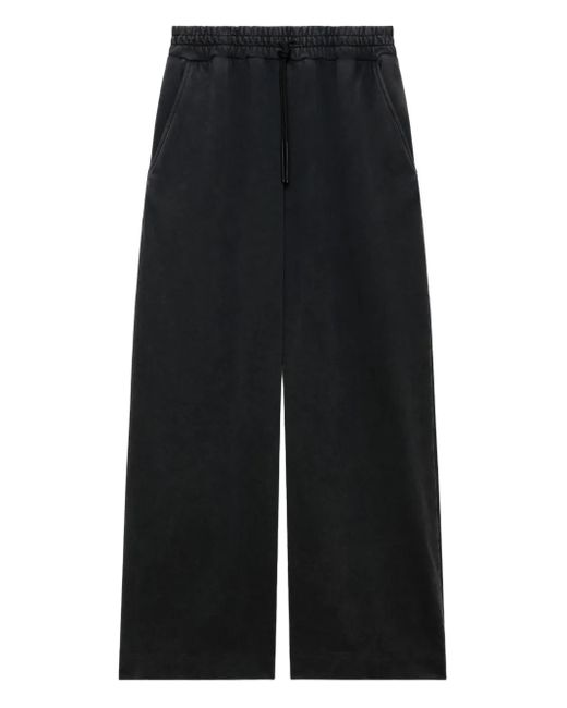 Gcds Blue Wide-Leg Trousers