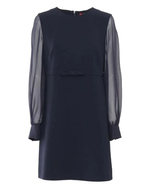 Max Mara Blue Midi Dress