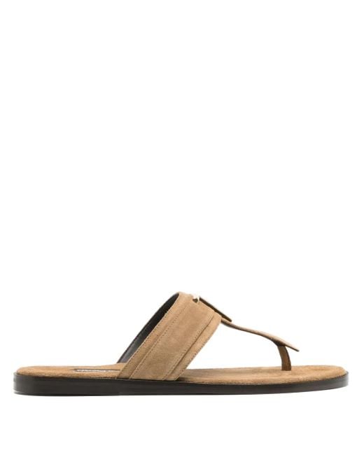 Tom Ford Sandalen Aus Wildleder in Brown für Herren
