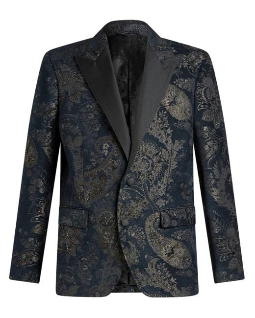 Blazer di Etro in Black da Uomo