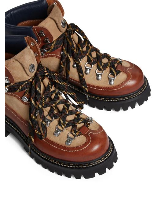 Botines de montaña DSquared² de hombre de color Brown
