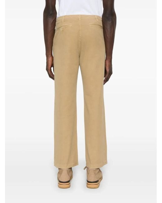 Auralee Natural Dyed Gabardine Trousers for men
